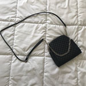 Black crossbody purse